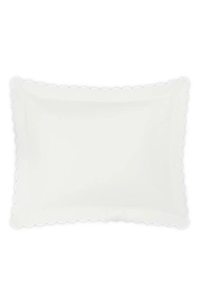 Matouk Diamond Pique Pillow Sham In Bone