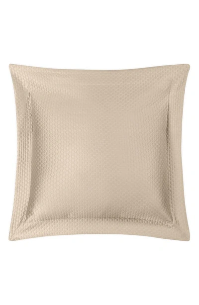 Matouk Pearl Euro Sham In Almond