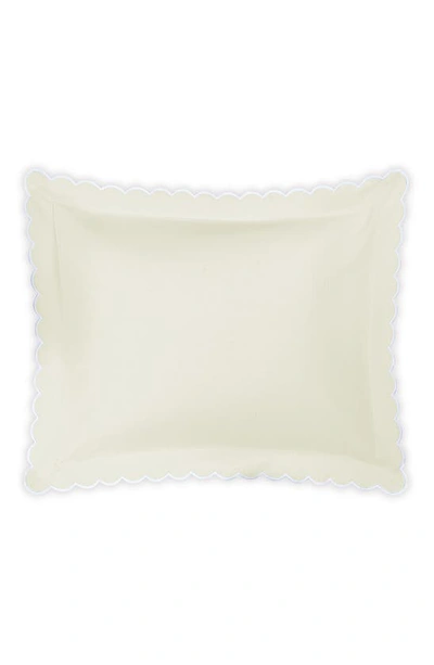 Matouk Diamond Pique Pillow Sham In Ivory