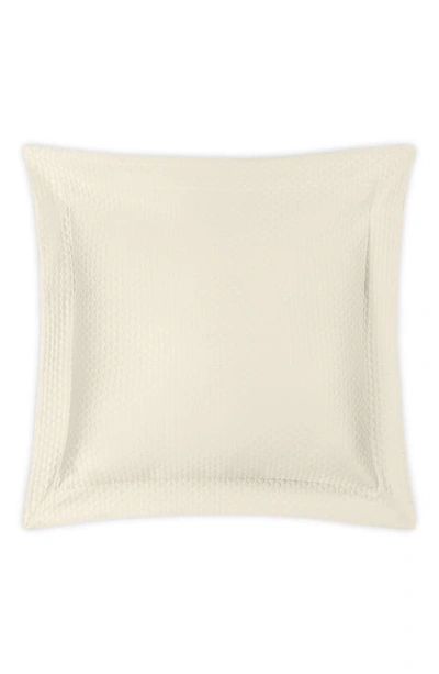 Matouk Pearl Euro Sham In Ivory