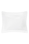 Matouk Diamond Pique Standard Sham In White