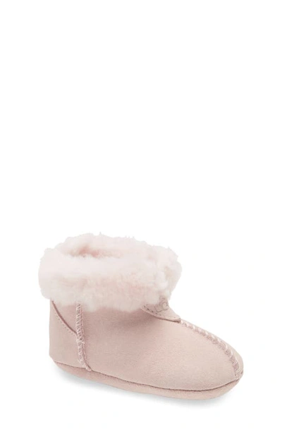 Ugg Babies' Gojee Plush™ Bootie In Seashell Pink Suede