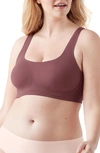 True & Co. True Body Lift Scoop Soft Form Band Bra In Wild Ginger