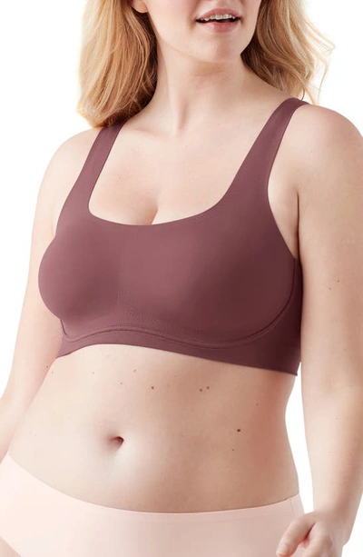 True & Co. True Body Lift Scoop Soft Form Band Bra In Wild Ginger