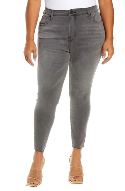 Kut From The Kloth Donna Fab Ab High Waist Frayed Hem Ankle Skinny Jeans In Enticing