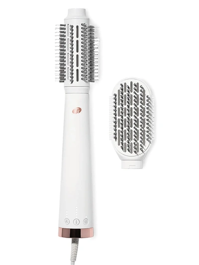 T3 Airebrush Duo Interchangeable Hot Air Blow Dry Brush In White