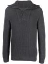 IRIS VON ARNIM RIBBED-KNIT CASHMERE JUMPER