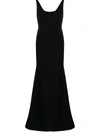 ALEX PERRY CORSETTED FISHTAIL GOWN