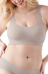 True & Co. True Body Lift Scoop Full Cup Soft Form Band Bra In Mink