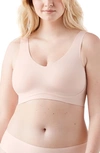 True & Co. True Body Lift V-neck Soft Form Band Bra In Peony