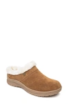 Minnetonka Emerson Water Resistant Clog In Dusty Brown