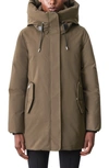 Mackage Kinslee-nf Down Water Resistant Parka In Army