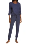 Papinelle Feather Soft Pajamas In Navy