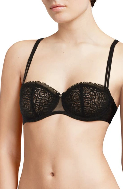 Chantelle Lingerie C Jolie Demi Bra In Black