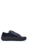 Candice Cooper Rock Low Top Sneaker In Anthrcite/ Off Navy