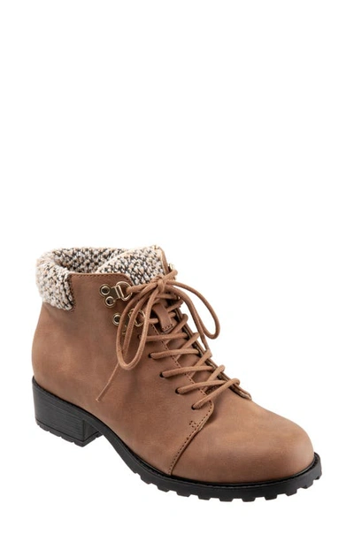 Trotters Becky 2.0 Bootie In Tan