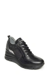 Nerogiardini Wedge Sneaker In Black