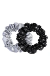 Slip Moonlight Pure Silk Scrunchie Set