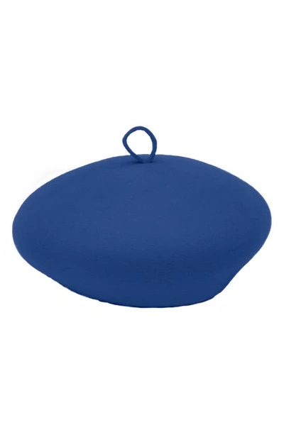 Eugenia Kim Wool Felt Beret In Navy