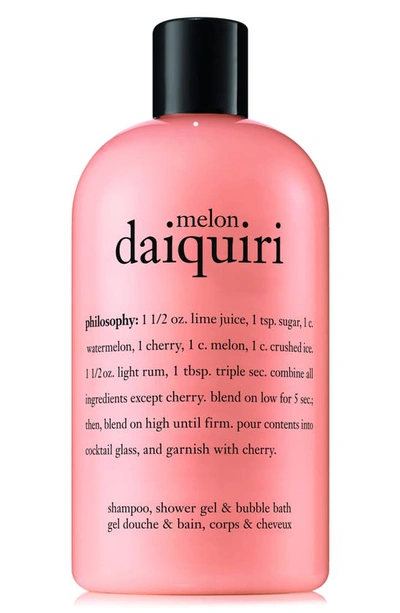 Philosophy Melon Daiquiri Shampoo, Shower Gel & Bubble Bath, 16 oz