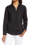 Tommy Bahama Coastalina Button-up Shirt In Black
