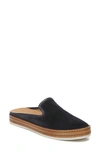 Vince Canella Slip-on Calf Hair Leather Loafers In Black