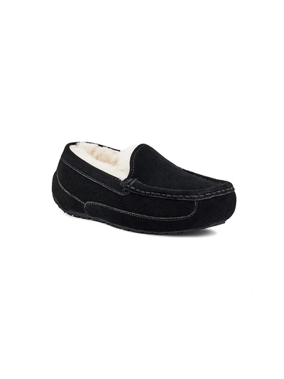 Ugg Kid's Suede Ascot Shoes In Black