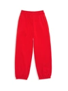 BALENCIAGA LITTLE KID'S & KID'S FLEECE JOGGERS,400014919675