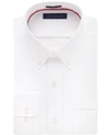 TOMMY HILFIGER MEN'S CLASSIC-FIT NON-IRON SOLID DRESS SHIRT