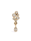 SOPHIE BILLE BRAHE 18KT YELLOW GOLD PETITE SPLASH DIAMOND EARRING