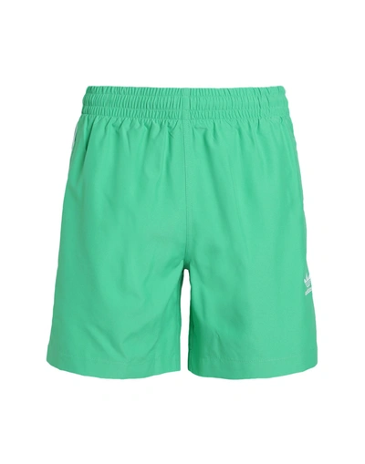 Adidas Originals Swim Trunks In Green