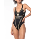 Agogoa One-piece Swimsuits In Black