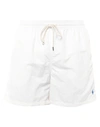 Polo Ralph Lauren Stretch Poly Traveler Swim Trunk In White