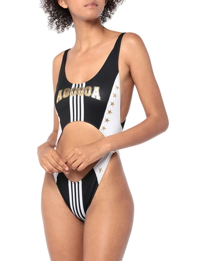 Agogoa One-piece Swimsuits In Black