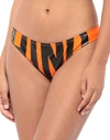 Moschino Bikini Bottoms In Orange