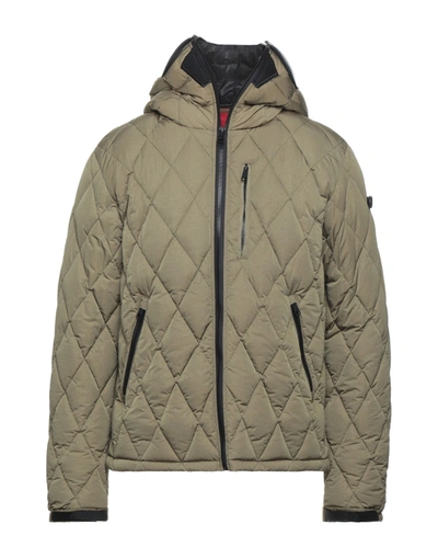 Ai Riders On The Storm Down Jackets In Military Green