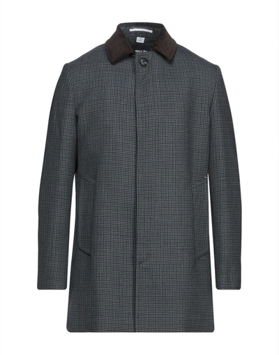 Maxi Ho Coats In Grey
