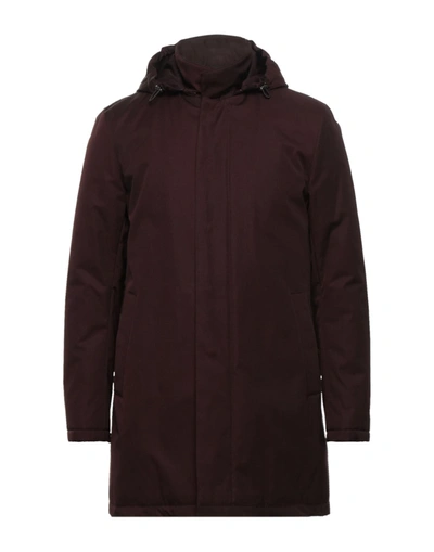 Angelo Nardelli Coats In Red