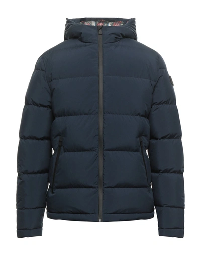 Mc2 Saint Barth Hooded Down Padded Jacket Snoopy Print Peanuts Special Edition In Blue
