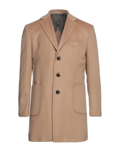 Alessandro Gilles Coats In Camel