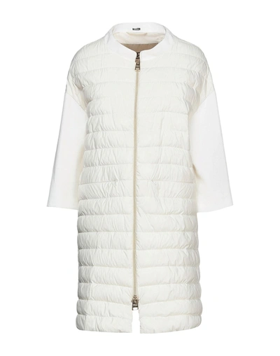 Herno Down Jackets In Ivory