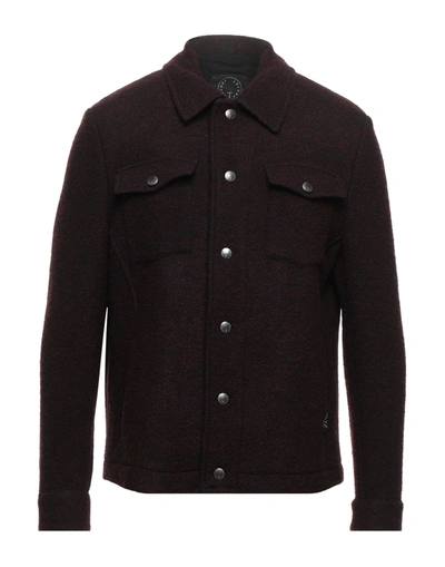T-jacket By Tonello Jackets In Maroon