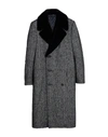 Dunhill Coats In Black