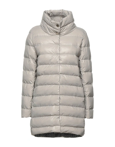 Gas Down Jackets In Light Grey