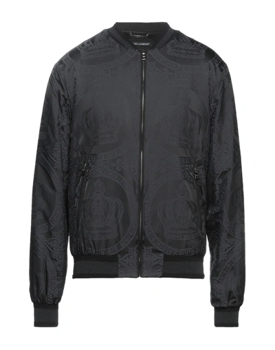 Dolce & Gabbana Jackets In Black