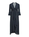 Kaos Overcoats In Dark Blue