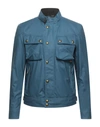 Belstaff Jackets In Slate Blue