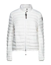 Parajumpers Down Jackets In White