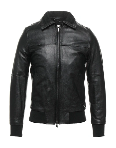 Grey Daniele Alessandrini Jackets In Black