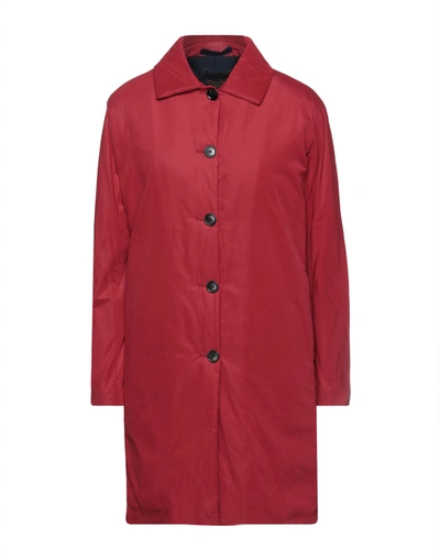 Paltò Woman Coat Red Size 6 Polyester